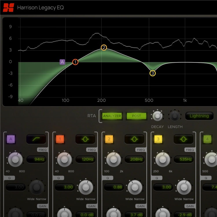 Harrison Legacy EQ
